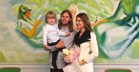 Дания. Миккель Хансен официально оформил брак 