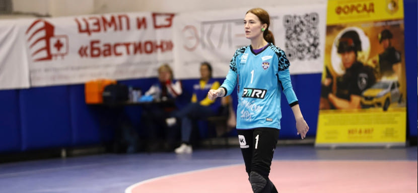 Olimpbet Суперлига. Ксения Шармакова: "Можно было и выигрывать у "Динамо-Синары". Но мы много пропустили, и хромала реализация"