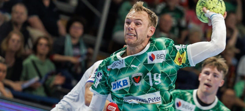 Матиас Гидсель из "Берлина" возглавляет гонку бомбардиров Лиги чемпионов после третьего тура. В среднем за матч у него по 10,3 гола