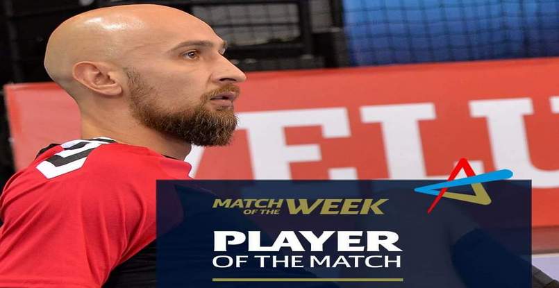 Тимур Дибиров признан лучшим игроком матча "Вардар" — "Райн Левен"