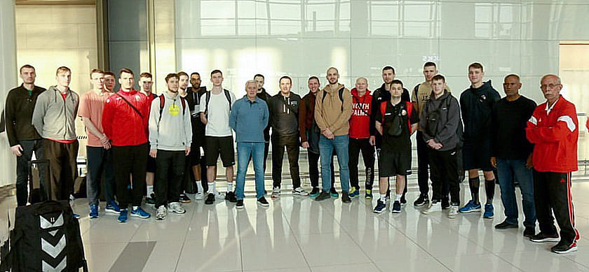 Товарищеский матч. Мужская сборная Беларуси в первом спарринге обыграла команду Бахрейна. Повторный матч пройдёт во вторник