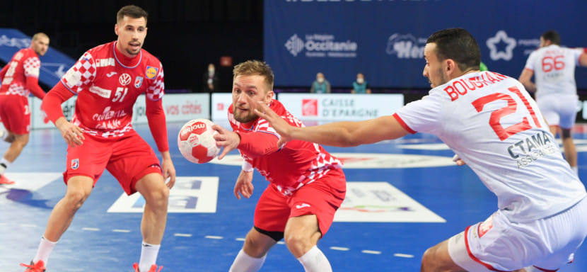 Олимпийская квалификация. Сборная Хорватии одержала победу над тунисцами. Балканцы в ожидании результата матча Франция — Португалия