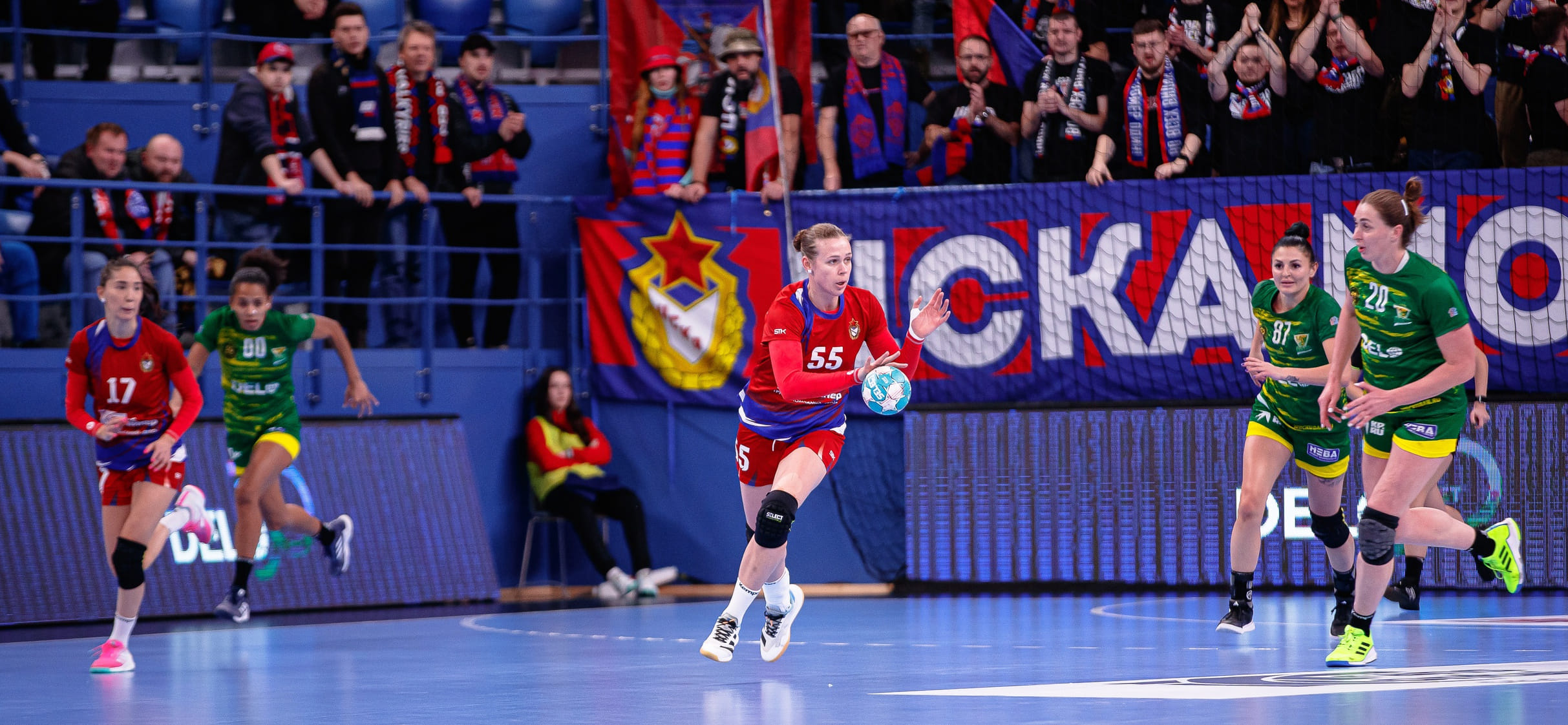 Olimpbet Суперлига. Юлия Гаряева: "Хорошо, что в ЦСКА часто по одной тренировке в день. За два года в Румынии привыкла к такому режиму"