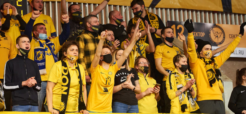 Кубок России. Видео о гандбольных болельщиках от 13-го сектора Дворца спорта в Ростове-на-Дону (ВИДЕО)