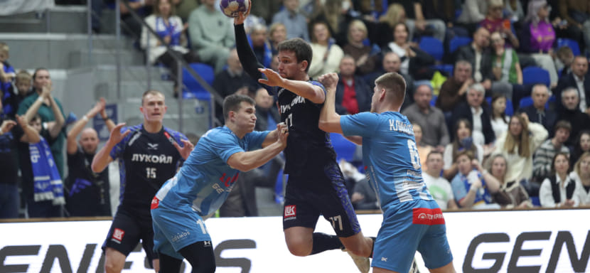 HC Victor Stavropol celebrated a home victory over HC Dinamo Astrakhan in the only match of the game day in the men’s Super League