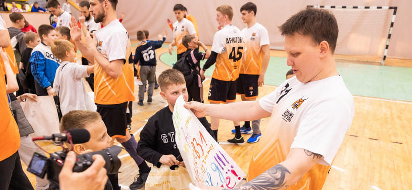 Правый крайний Павел Демаков признан лучшим игроком "Динамо-Сунгуля" в ноябре