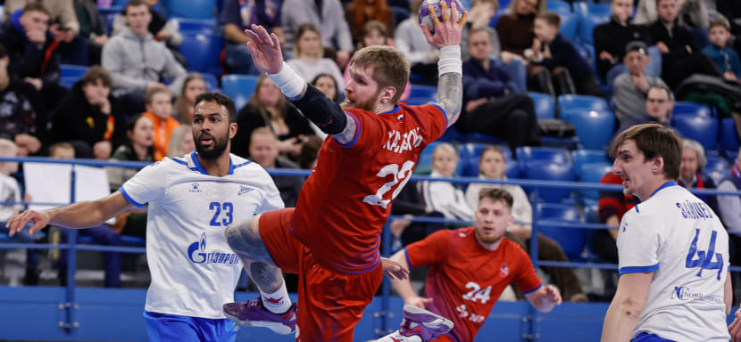 ЦСКА в родных стенах одолел "Зенит" и возглавил турнирную таблицу мужского чемпионата России