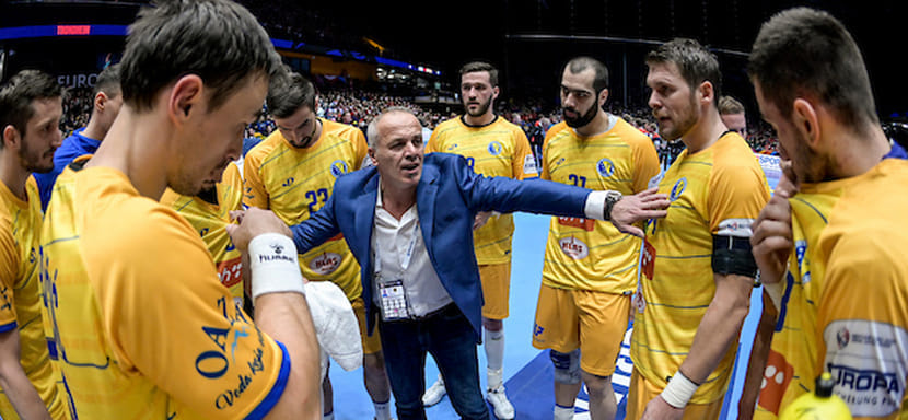 ЧЕ-2022. Билал Шуман: "Нам было очень сложно сегодня, в команде много проблем. 17-18 гандболистов не смогли поехать в Германию"