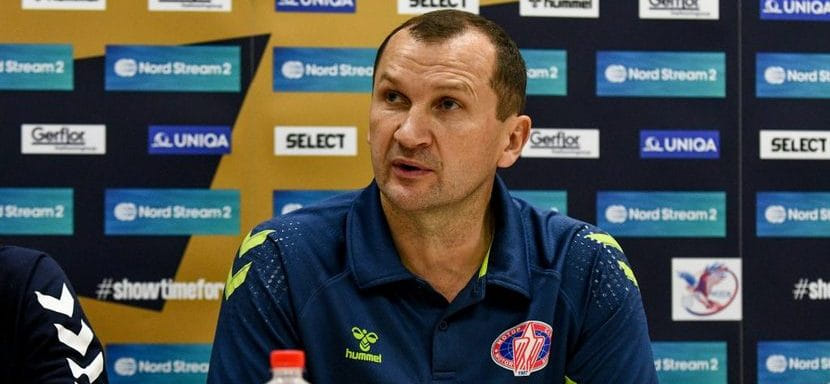 Лига чемпионов. Гинтарас Савукинас: "Выиграть девять мячей у "Фленсбурга" — очень хороший результат, мы довольны"