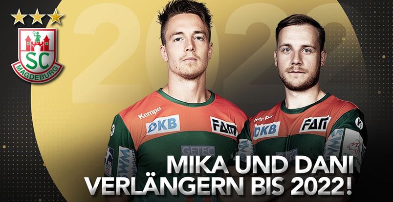 Бундеслига. "Магдебург" объявил о продлении контрактов с Микаэлем Дамгордом и Даниэлем Петтерссоном