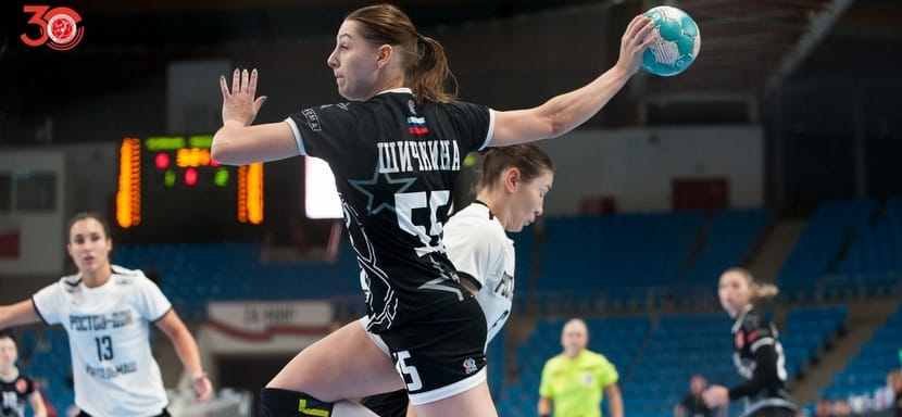 Olimpbet Суперлига. Виктория Шичкина: "Выбирала между гандболом и гимнастикой. Мне всегда нравились командные виды спорта" (ВИДЕО)