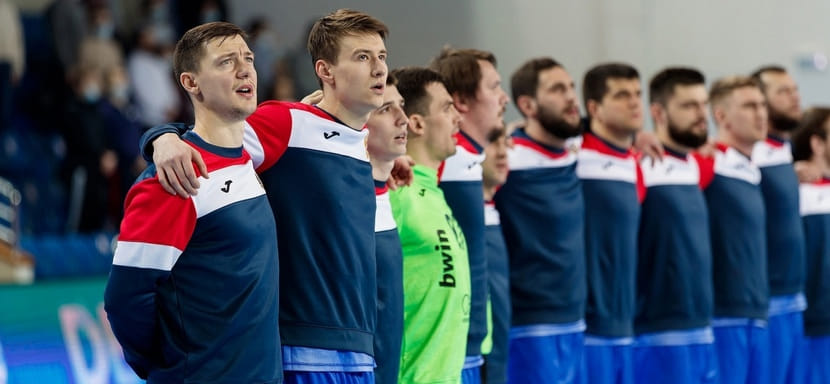 ЧЕ-2022. Правый крайний Тимофей Масленников стал восьмым игроком "Чеховских Медведей", вызванным в сборную России на матчи с фарерцами