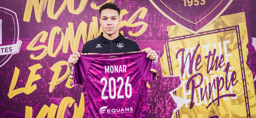 Франция. 21-летний линейный Тео Монар подписал новый контракт с "Нантом"