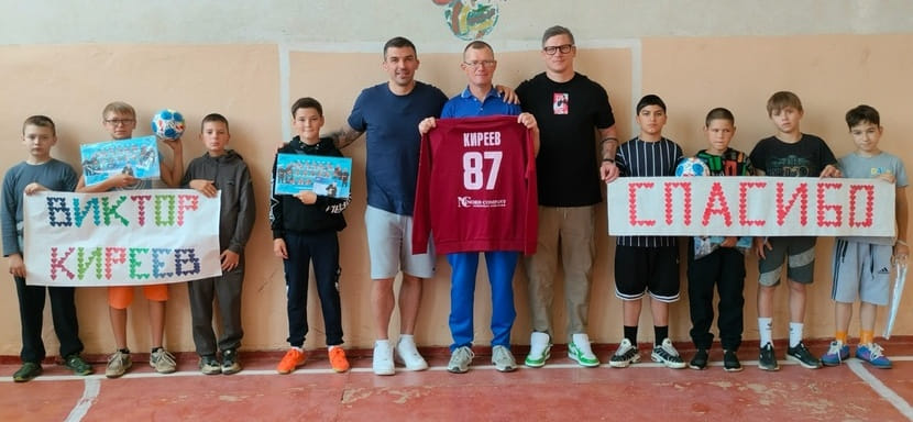 Виктор Киреев и Павел Атьман с мастер-классом посетили Коростинскую спортивную школу