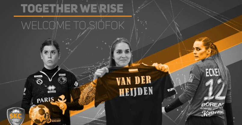 Венгрия. Чемпионка мира Лаура ван дер Хейден, голкипер Дина Эккерле и разыгрывающая Тамара Хорачек пополнят состав "Шиофока"