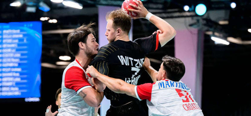 Мужская сборная Германии потерпела первое поражение в олимпийском турнире. Команда Альфреда Гисласона уступила хорватам