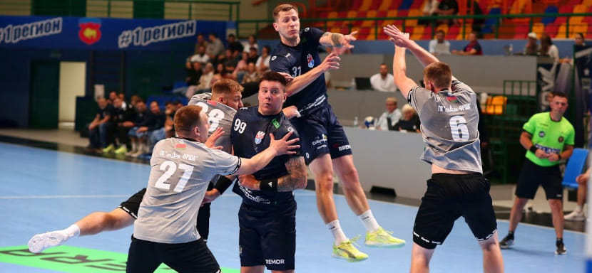 "Мешков Брест" и "Машека" одержали уверенные гостевые победы в мужском чемпионате Беларуси