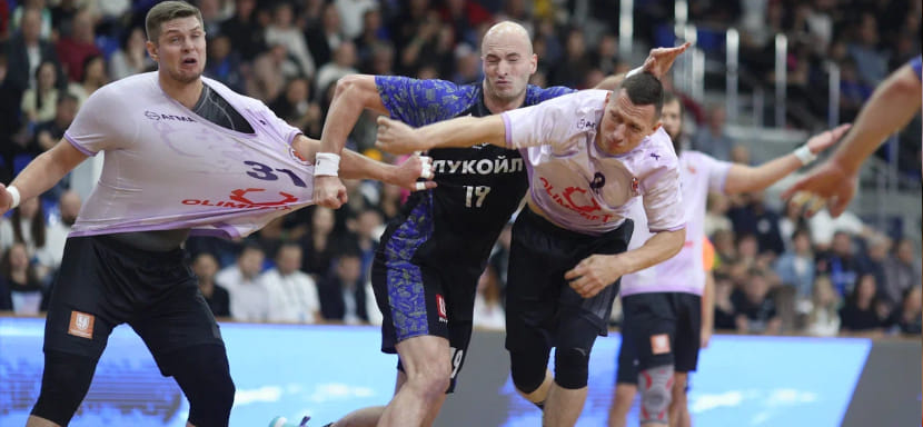 "Чеховские медведи" уверенно разобрались в гостях с "Виктором" и продолжили лидировать в мужской Суперлиге со 100-процентным результатом