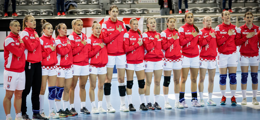 ЧЕ-2022. 18 гандболисток сборной Хорватии, соперника украинок по отборочной группе, будут готовиться к стартовым матчам квалификации
