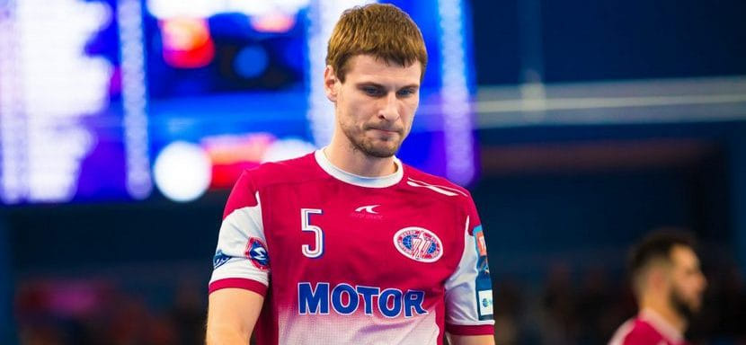 Украина. Правый крайний Юрий Кубатко: "Считаю, "Мотор" уже заслуживает попадания в "финал четырех" Лиги чемпионов"