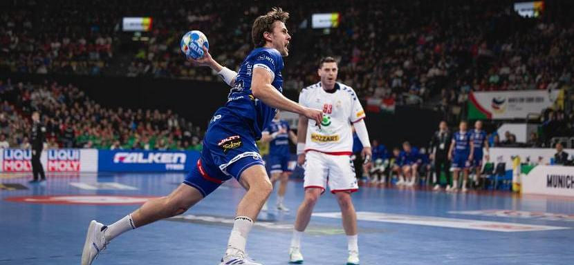 ЧЕ-2024. Правый крайний сборной Исландии Сигвальди Гудьонссон — автор лучшего гола в третий день топ-турнира (ВИДЕО)