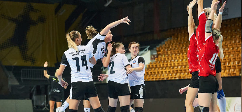 Спартакиада молодежи России. Девичьи сборные Волгоградской и Астраханской областей возглавляют группы со стопроцентным результатом