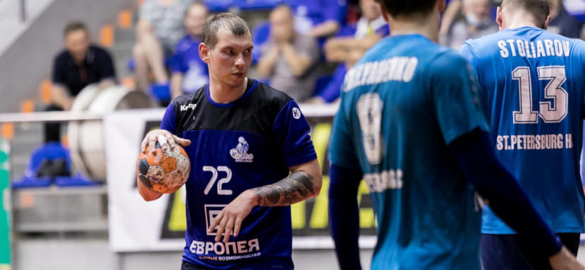 Суперлига. Разыгрывающий СКИФа Денис Афонин стал лучшим бомбардиром турнира. В среднем за матч он забрасывал больше шести мячей