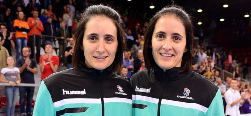 Олимпиада. Полуфинальный матч между женскими сборными России и Норвегии обслужит французская пара Жюли и Шарлотт Бонавентюра