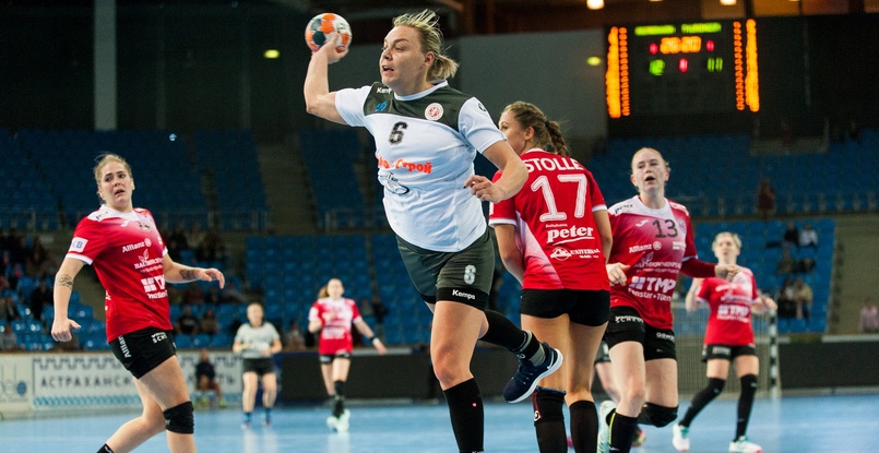 Кубок ЕГФ. Послематчевые комментарии главных тренеров и игроков "Астраханочки" и "Тюрингера" (ВИДЕО)