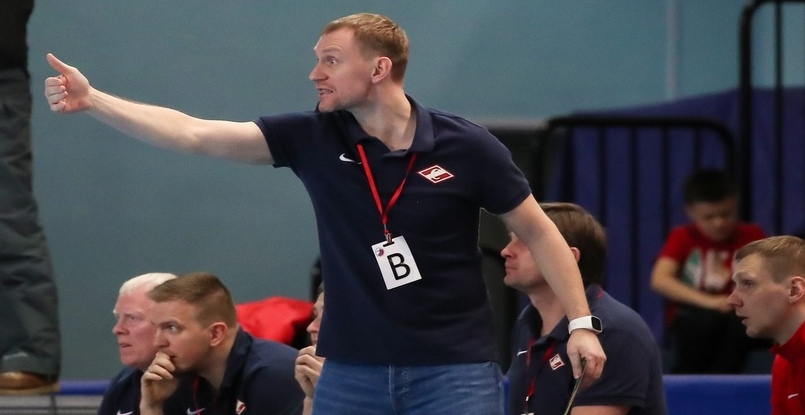 Кубок России. Василий Филиппов: "Я не совсем удовлетворен качеством игры, было много брака в передачах, много потерь"