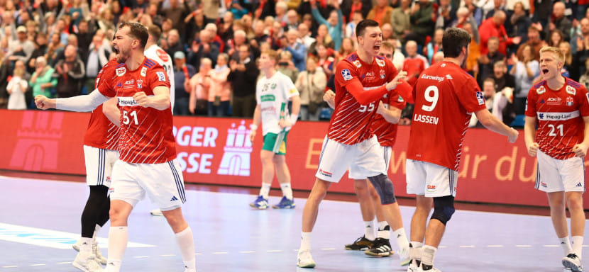 "Мельзунген" в родных стенах взял верх над "Эрлангеном" в единственном субботнем матче мужской бундеслиги