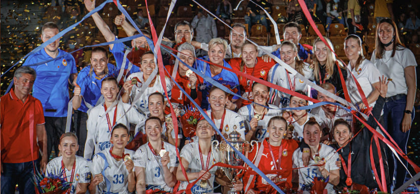 Кто составил компанию ЦСКА, БНТУ-БелАЗу, "Галичанке"? Список победителей европейских национальных чемпионатов у женщин