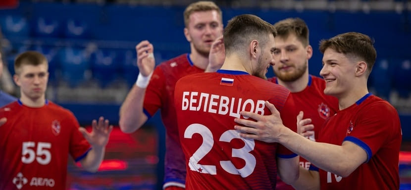 Левый полусредний Илья Белевцов — признан лучшим игроком московского ЦСКА по итогам марта