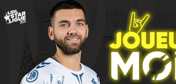 Франция. Сербский левый крайний "Шартра" Ваня Илич назван игроком месяца во французской лиге