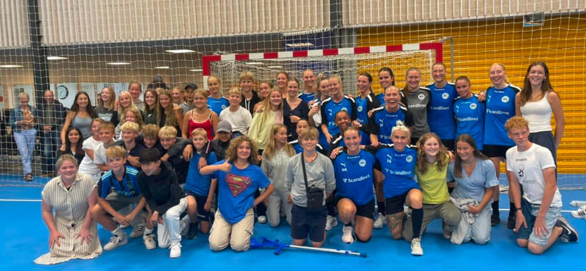 Дания. Товарищеский матч. "Нюкёбинг" без Эставаны Полман оказался сильнее обладателя Кубка страны "Эсбьерга" без Хенню Рейстад