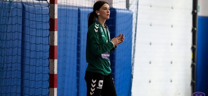 Olimpbet Суперлига. Ксения Шармакова: "Работать с Бабенко очень нравится. Он спокойно, без криков может объяснить, как лучше действовать"