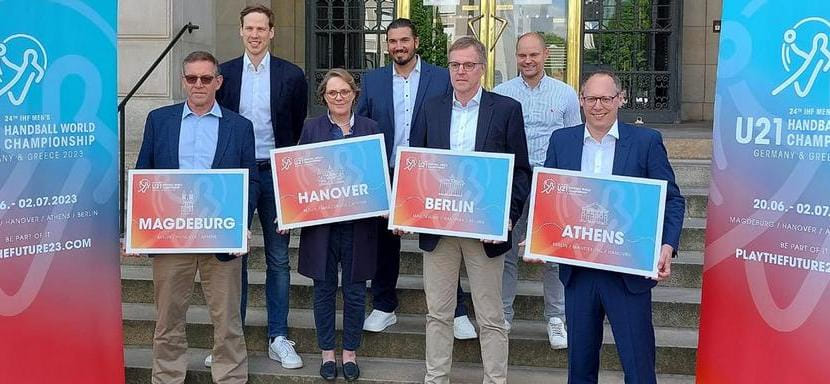 Определены четыре города в Германии и Греции, в которых пройдут матчи молодёжного чемпионата мира-2023