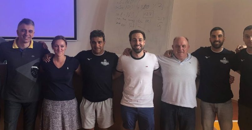 Амброс Мартин и еще несколько топовых гандбольных тренеров провели семинар в Словакии