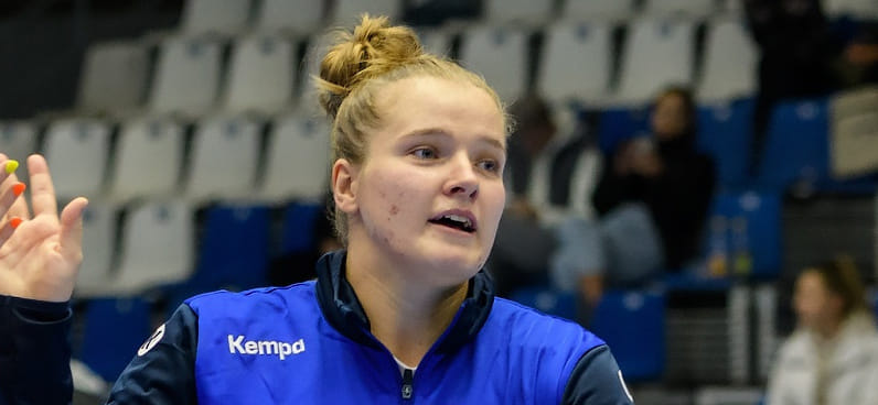 Olimpbet Суперлига. Алёна Амельченко: "Мы настроены очень позитивно, ждём встречи с главными конкурентами и настроены на победу!"