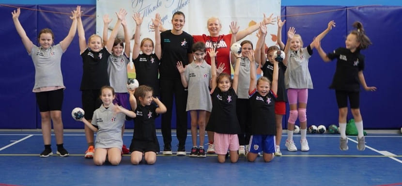 Капитан "Звезды" Марианна Егорова провела встречу с юными спортсменками (ФОТО)