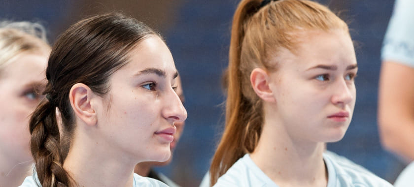 Olimpbet Суперлига. "Астраханочка" провела открытую тренировку, которую посетила министр ФК и спорта Астраханской области (ФОТО)