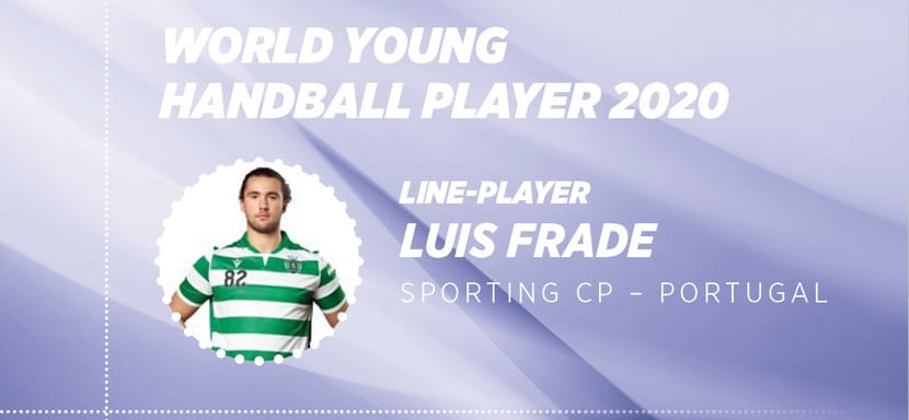 Линейный португальского "Спортинга" Луиш Фраде признан лучшим молодым гандболистом мира в сезоне-2019/20 по версии портала handball-planet.com