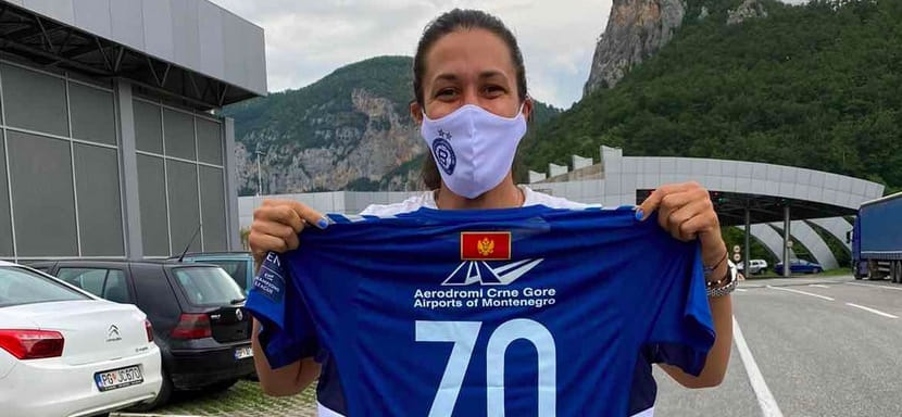 Балканы. Андреа Лекич прибыла в расположение "Будучности", которая проводит сбор в Колашине. Валерия Маслова ждет результатов теста на COVID-19