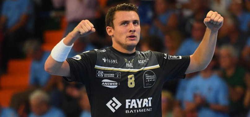 Франция. 27-летний правый крайний Габриэль Лёш пролонгировал контракт с "Эксом" до лета 2027 года