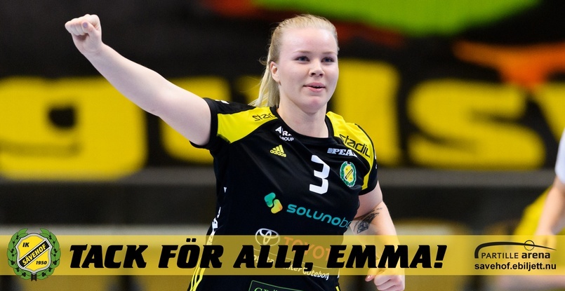 Правая крайняя Эмма Экенман-Фернис покидает шведский "Севехоф"