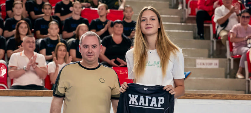 Хорватская левая полусредняя Анджела Жагар, перешедшая в "Астраханочку", опредилилась с игровым номером (ФОТО)