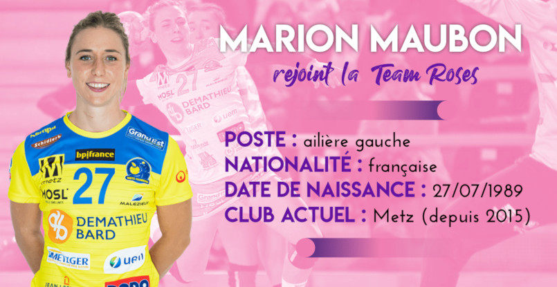 Франция. Левая крайняя Марион Мобон летом перейдет из "Меца" в "Нант". Контракт рассчитан на два сезона