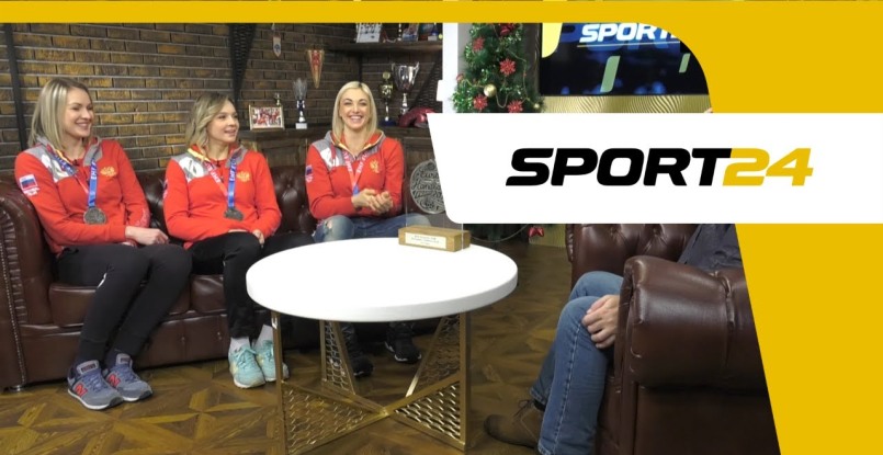 Гандболистки сборной России Анна Сень, Анна Седойкина и Дарья Дмитриева стали гостями проекта Sport24 (ВИДЕО)