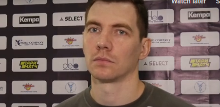 Суперлига. Андрей Дьяченко: "После неудачного для "Каустика" первого тайма ему было тяжело найти свою игру эмоционально и физически"