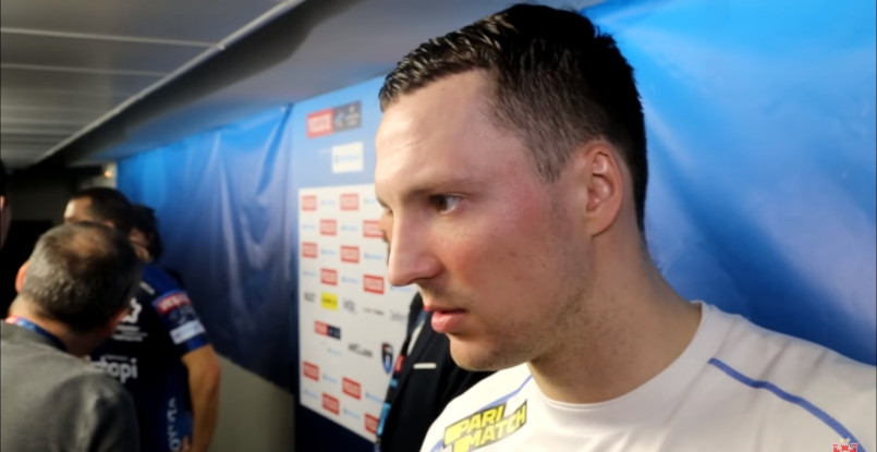 Максим Баранов: "Команда показала характер, сумели собраться по ходу встречи. Ребята молодцы, отыграли на сто процентов" (ВИДЕО)